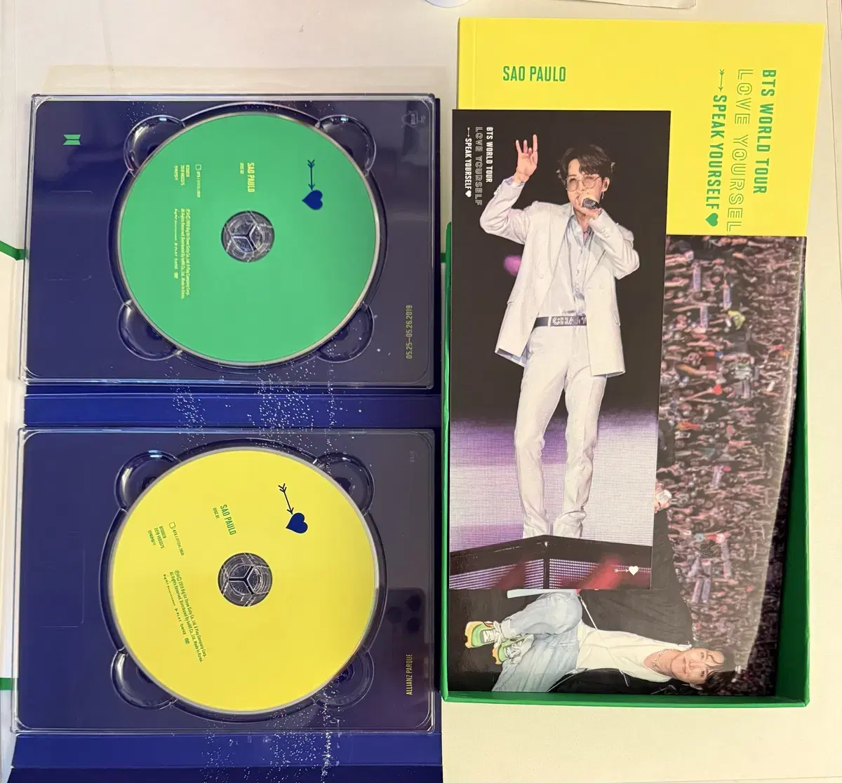 방탄 슈가 윤기 상파울루 디비디  bts suga Saopaulo dvd